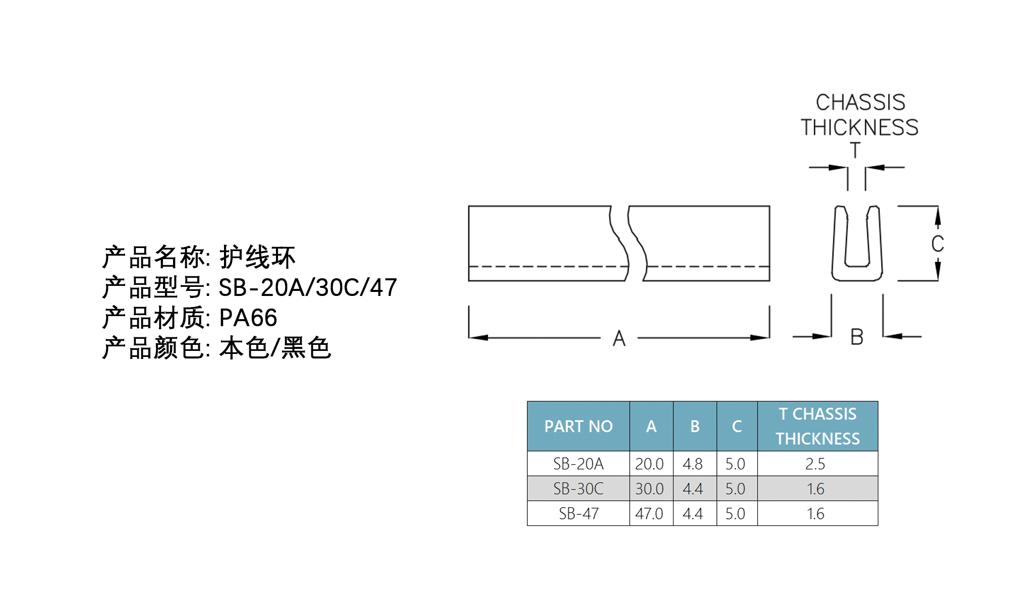 护线环 SB-30C